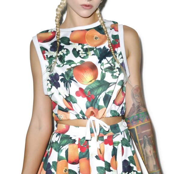 JOYRICH Orange Blossom Cropped Tank Top - Picture 6 of 8